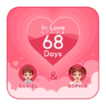 love relation days calculator android application logo